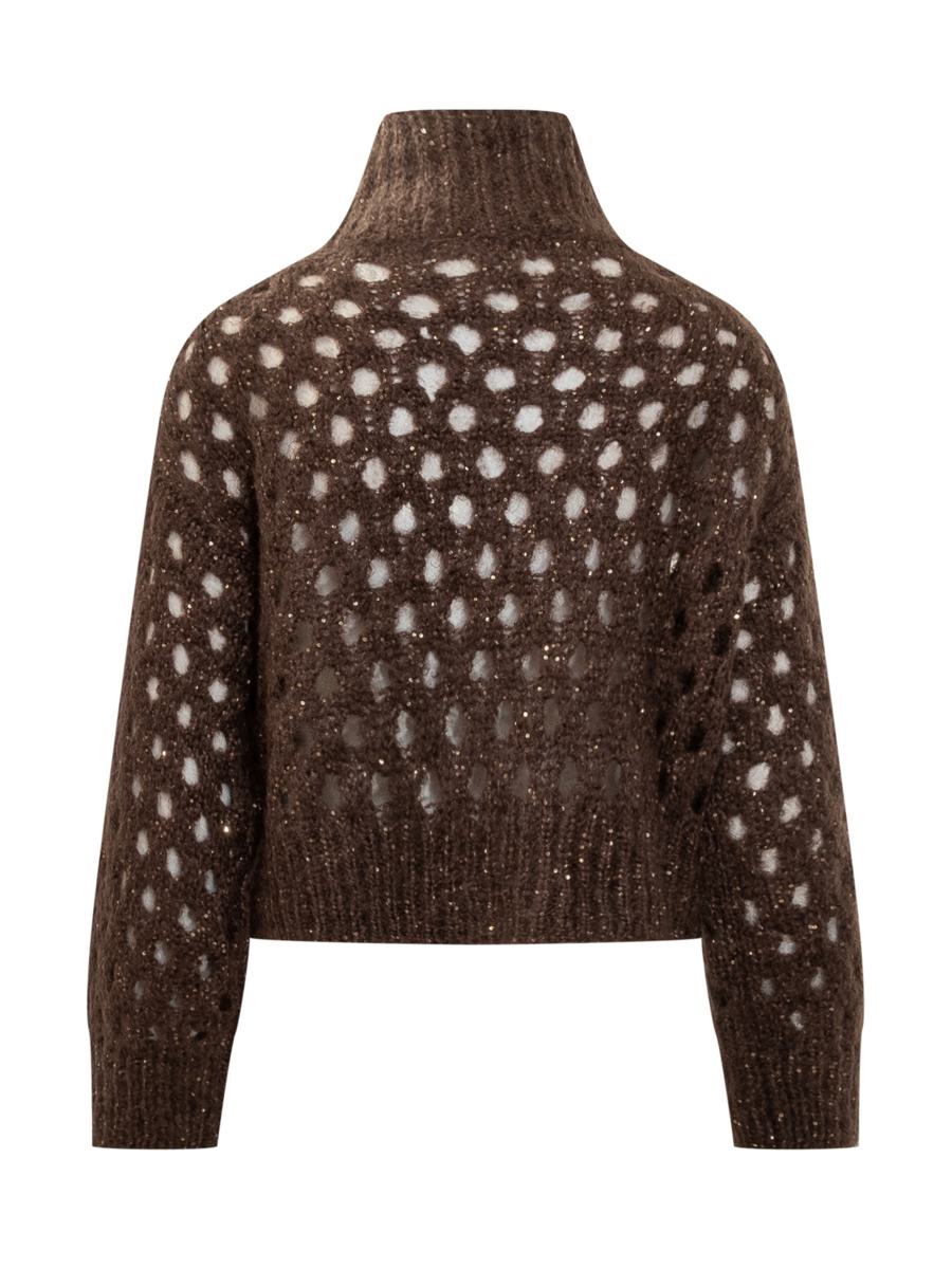Brunello Cucinelli Brunello Cucinelli Perforated Sweater