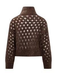 Brunello Cucinelli Brunello Cucinelli Perforated Sweater
