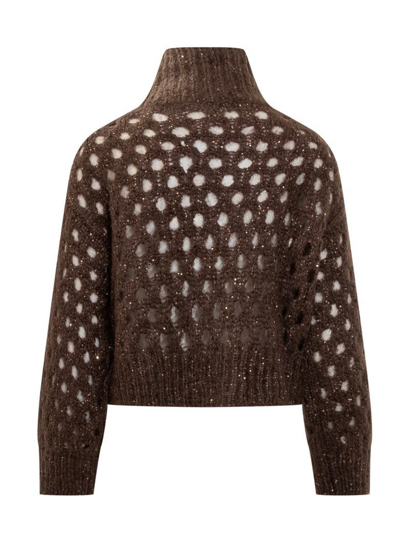 Brunello Cucinelli Brunello Cucinelli Perforated Sweater