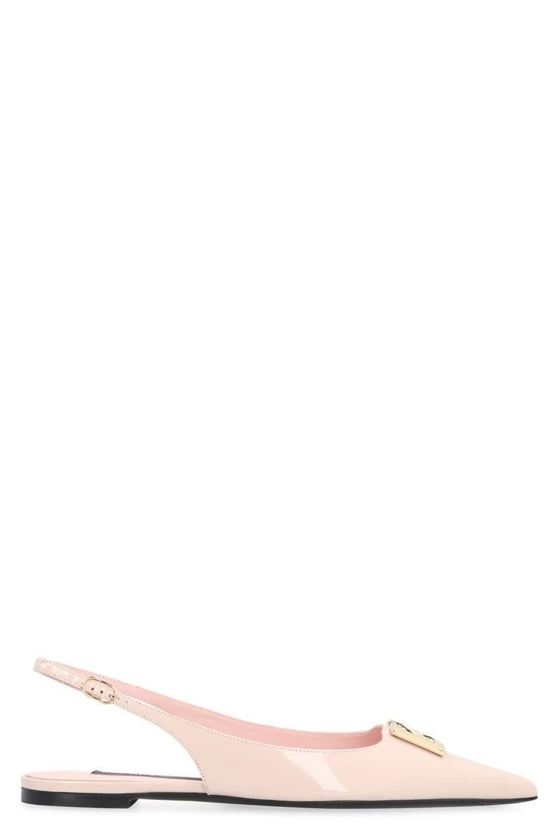 Dolce & Gabbana Leather Slingback Pumps