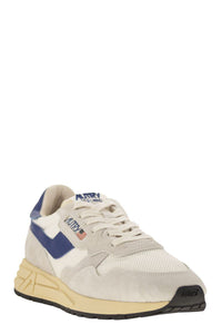 Autry Reelwind - Suede And Technical Textile Trainer