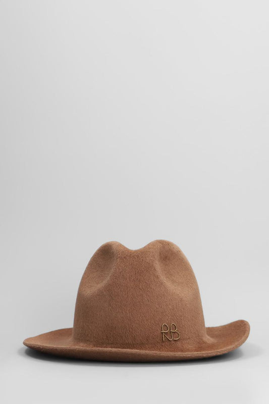 Ruslan Baginskiy Monogram Fedora Hat Hats