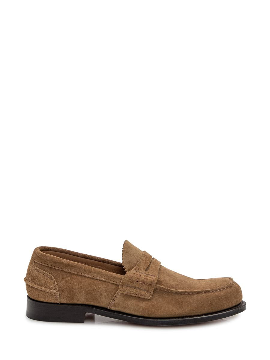 Church'S Pembrey Loafer In Suede Leather