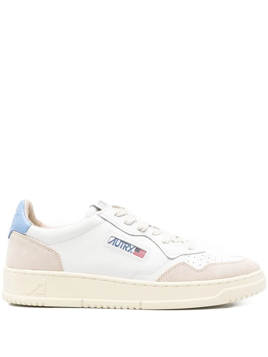 Autry Medalist Low Man Leat/Suede Shoes