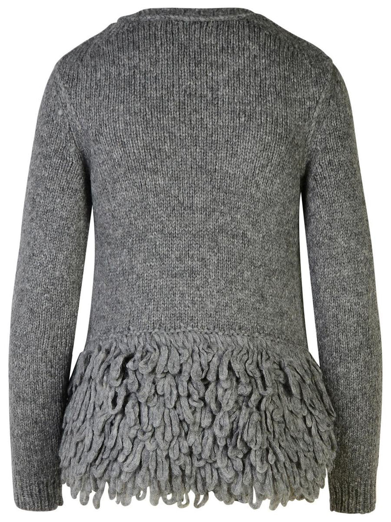 Stella McCartney Grey Alpaca Blend Sweaters
