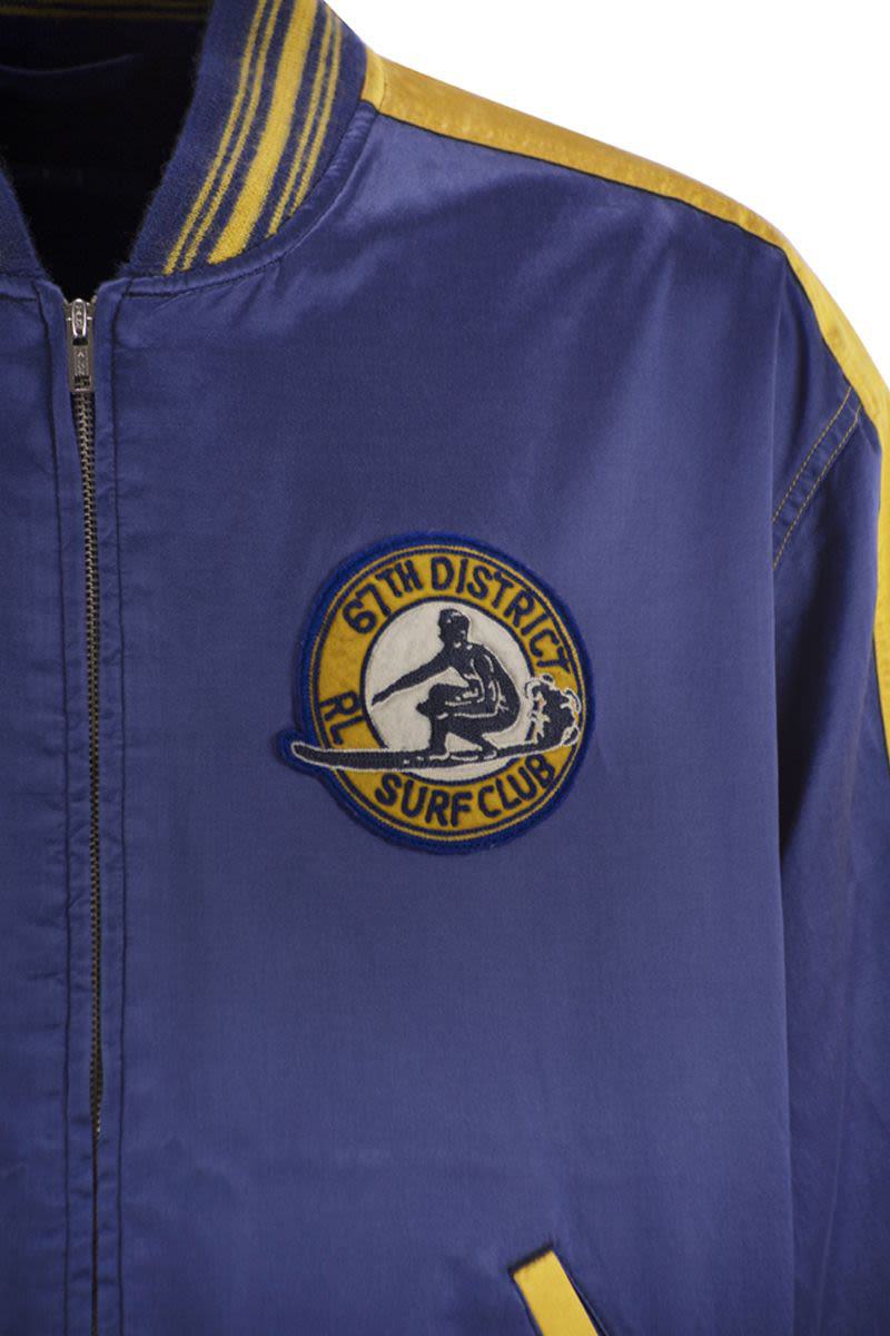 Polo Ralph Lauren Surf-Themed Letterman Jacket