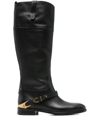 Golden Goose Charlie Leather Knee-High Boots