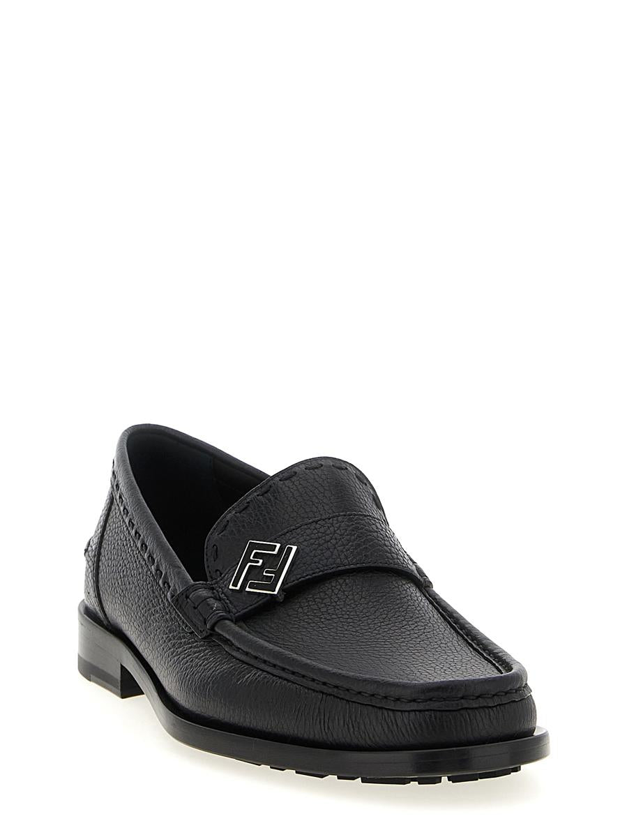 Fendi 'Ff Metal' Loafers