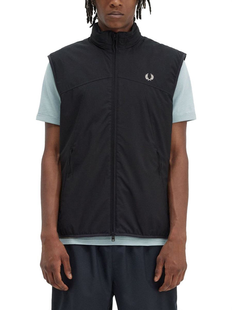 Fred Perry Vests With Logo