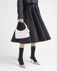 Prada Brushed Leather Slingback Pumps