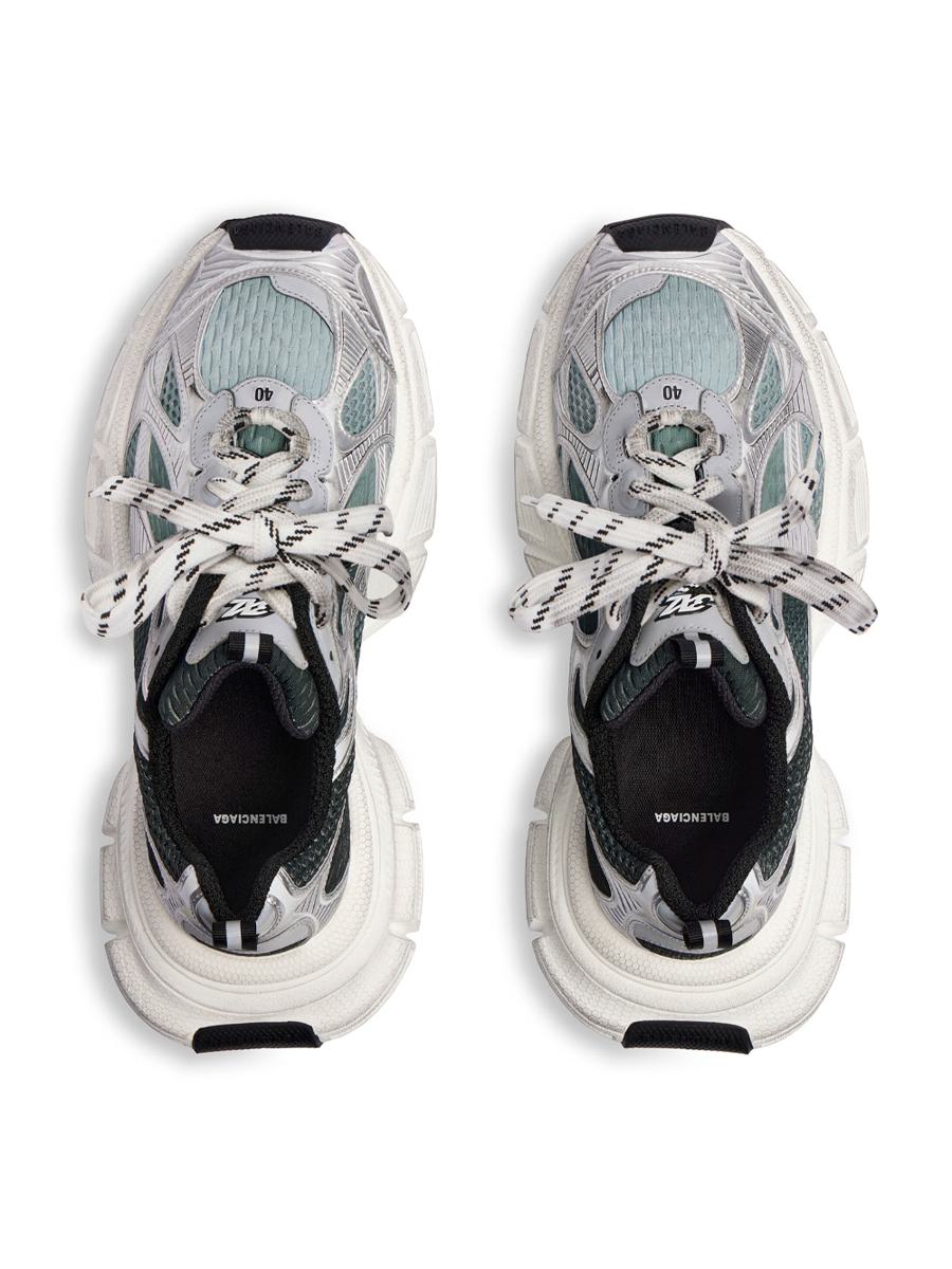 Balenciaga 3Xl Worn-Out Effect Gradient Sneakers Shoes
