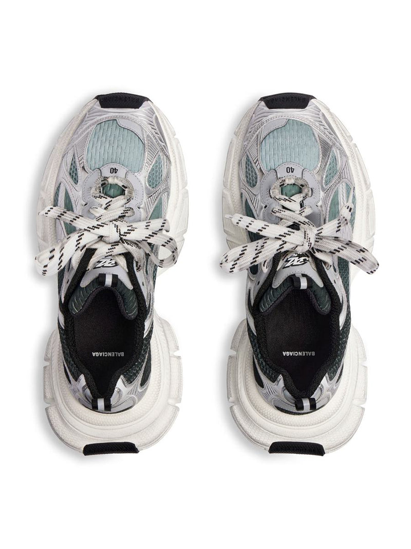 Balenciaga 3Xl Worn-Out Effect Gradient Sneakers Shoes