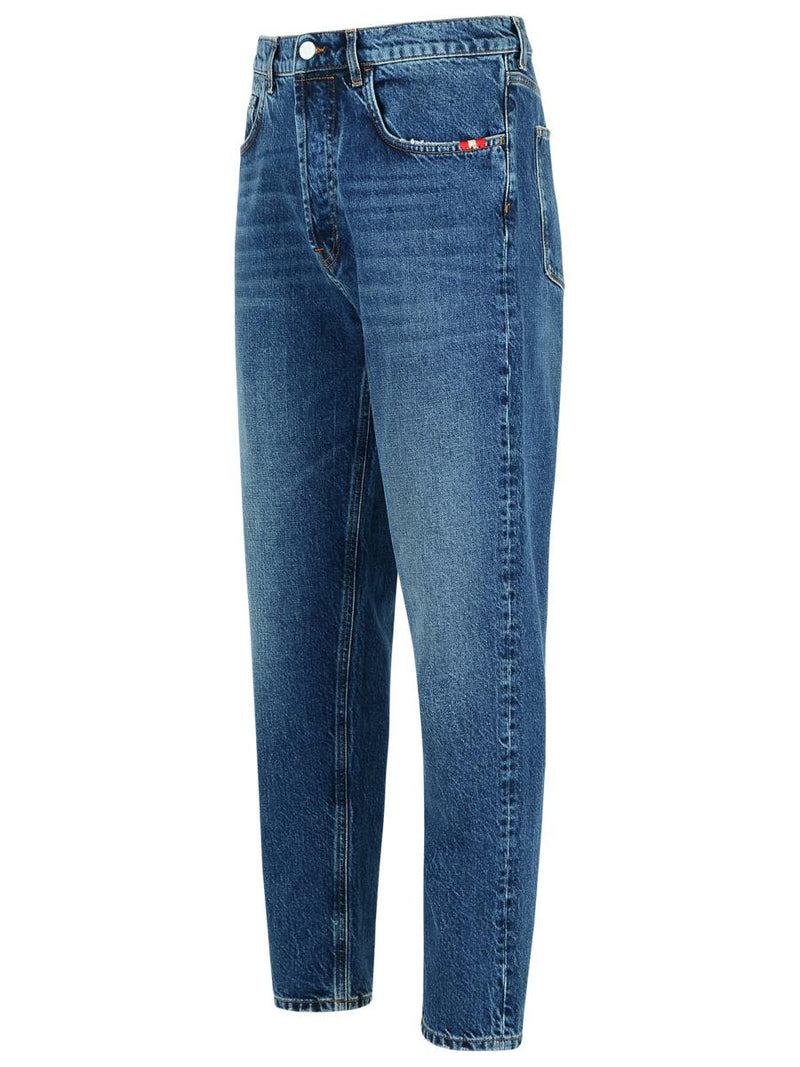 Amish 'Jeremiah' Blue Cotton Jeans