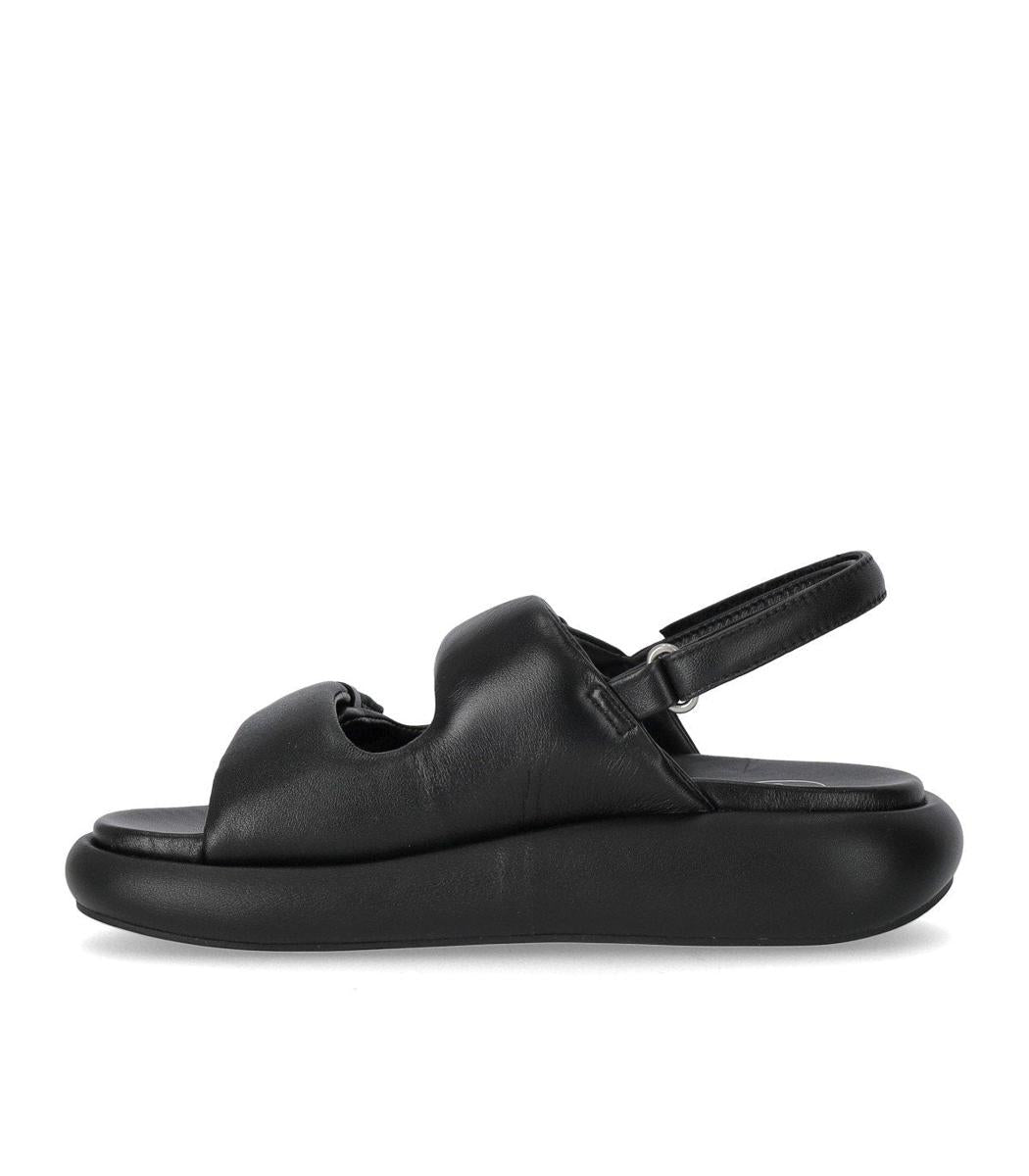 Ash Vinci Black Platform Sandal