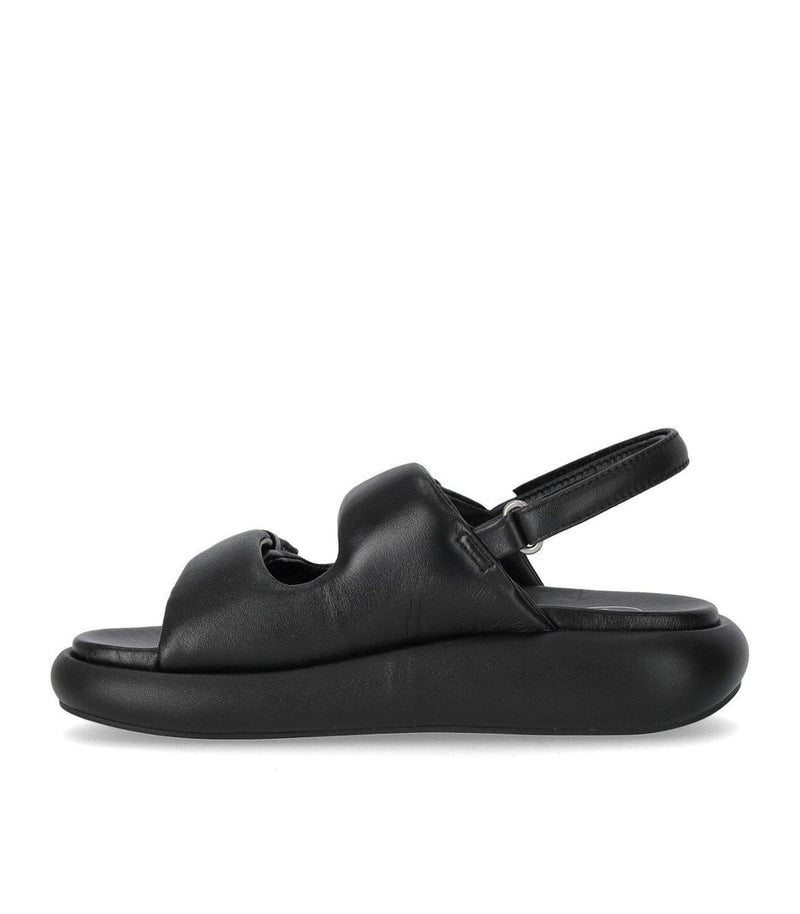 Ash Vinci Black Platform Sandal