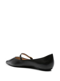 Stuart Weitzman "Emilia" Mary Jane Flat Shoes