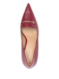 Michael Kors Burgundy Leather Pumps