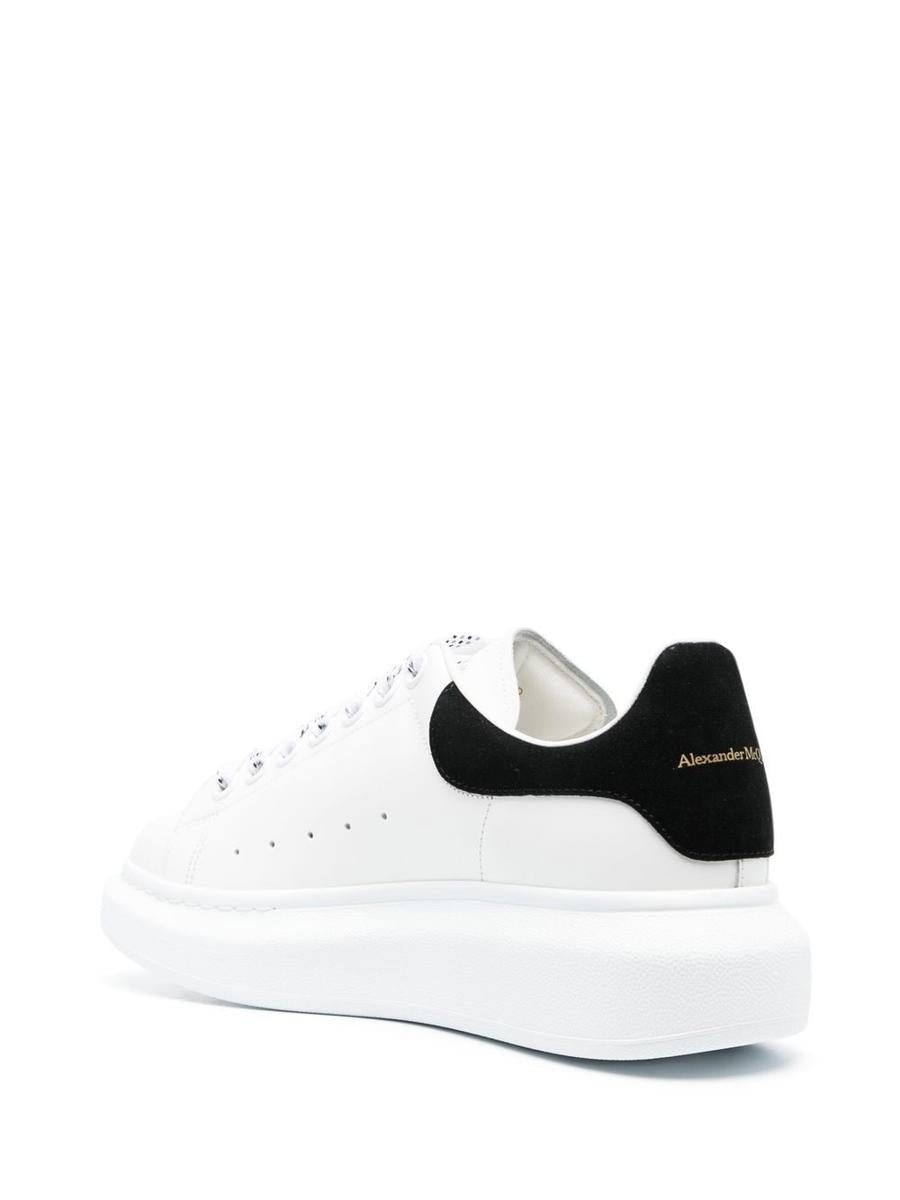 Alexander McQueen 'Oversize' Sneakers In White Leather