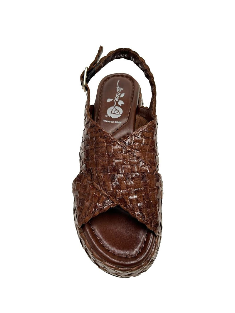 La Rose Maui Platform Wooden Sandal