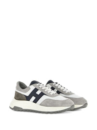 Hogan Suede And Smooth Leather Hyperlight Sneakers Shoes