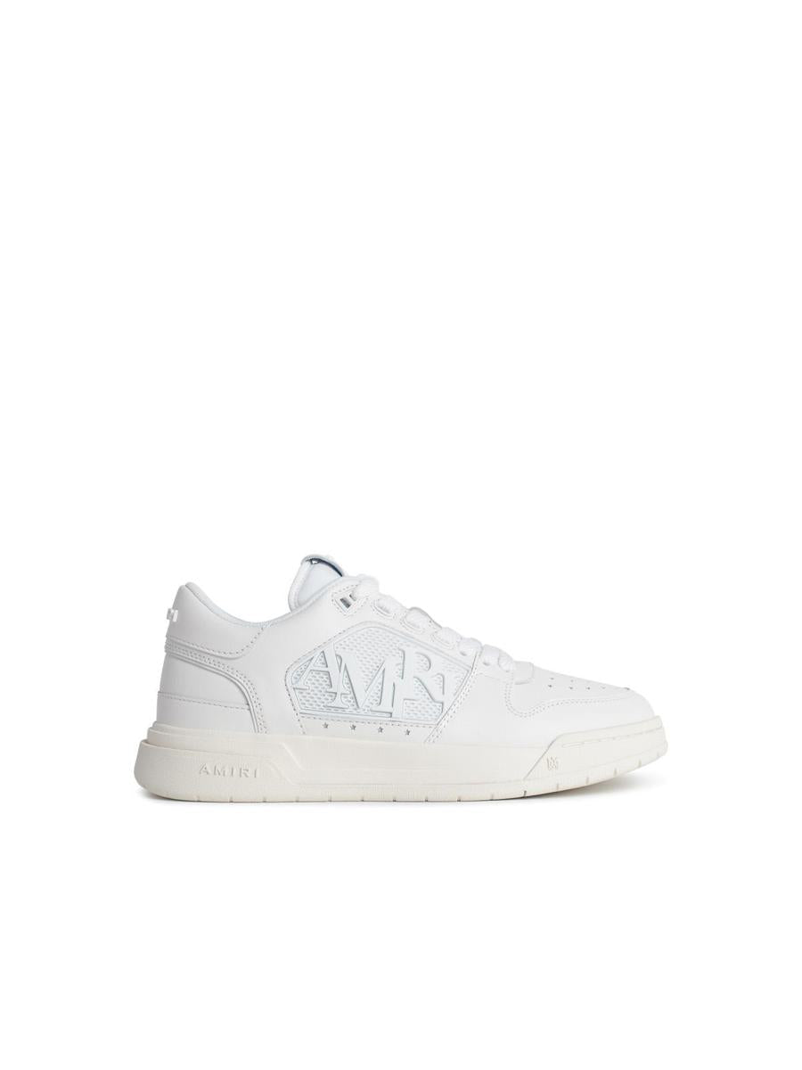 Amiri 'Classic Low' White Leather Blend Sneakers