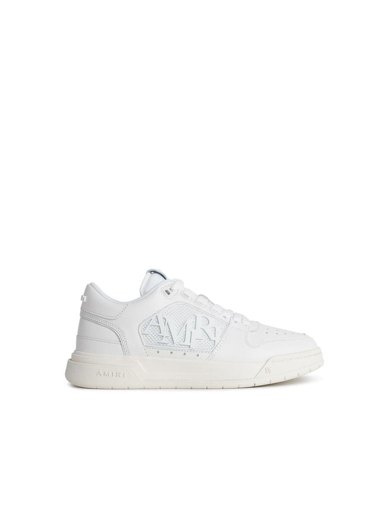 Amiri 'Classic Low' White Leather Blend Sneakers