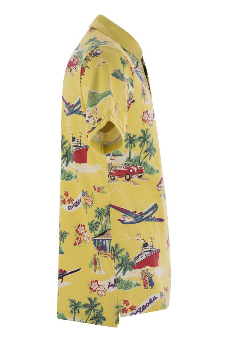 Polo Ralph Lauren Polo Bear Custom Slim-Fit Pique Polo