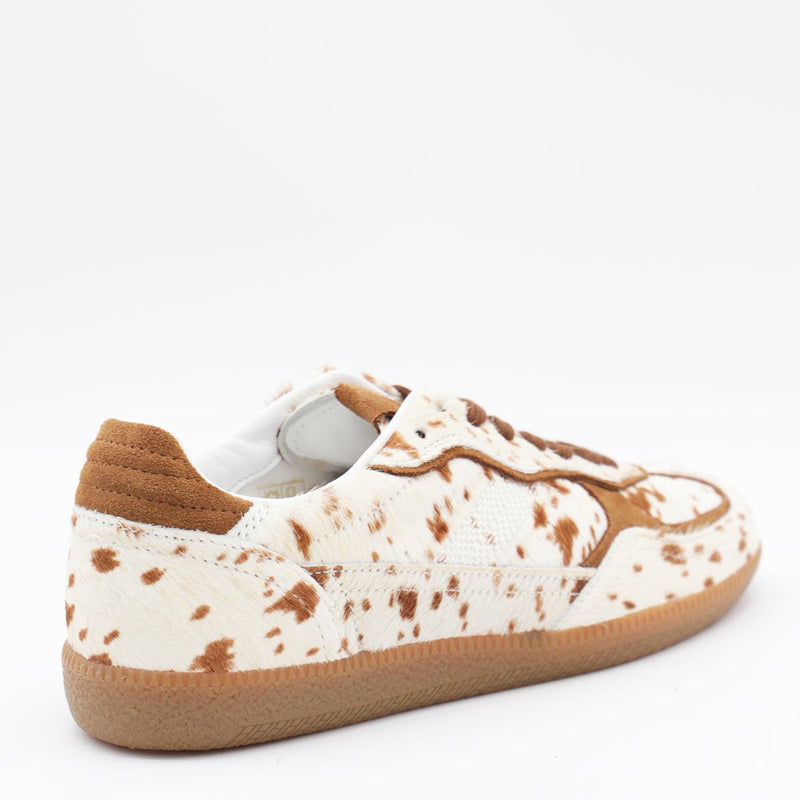 Alohas White And Brown Leather Tb 490 Rife Sneakers