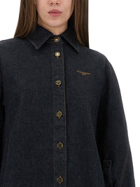 Givenchy Denim Shirt With Embroidery
