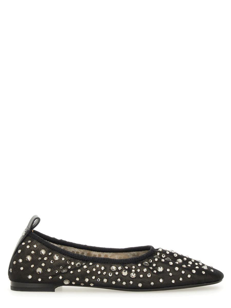 Tory Burch Ballerina With Crystals