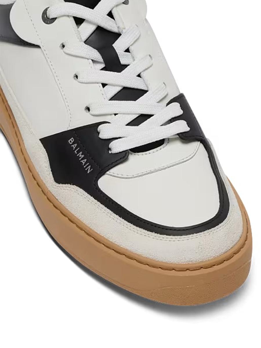 Balmain Low Top Lace Up Sneaker Shoes