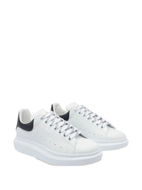 Alexander McQueen Oversized Sneakers In White/Black Shoes