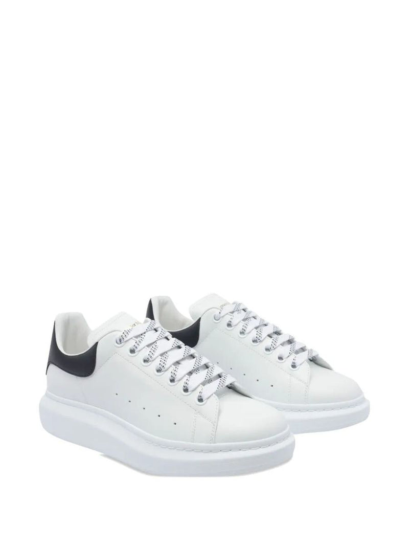 Alexander McQueen Oversized Sneakers In White/Black Shoes