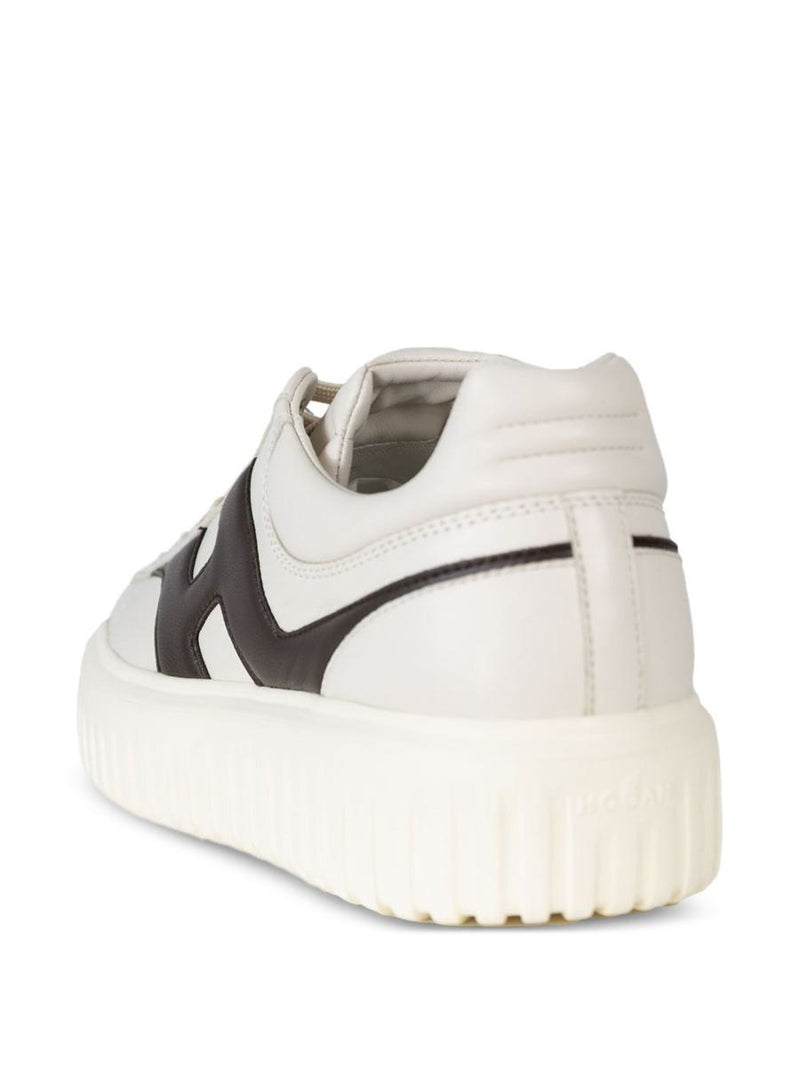 Hogan H-Stripes Leather Sneakers