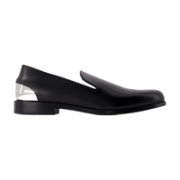 Alexander McQueen Metal Heel Loafers