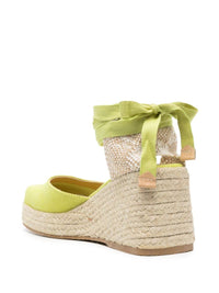 Castañer Tina Raffia Wedge Espadrilles