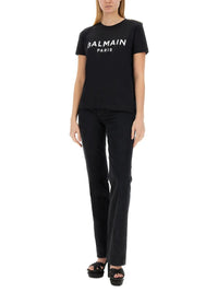 Balmain T-Shirt With Logo