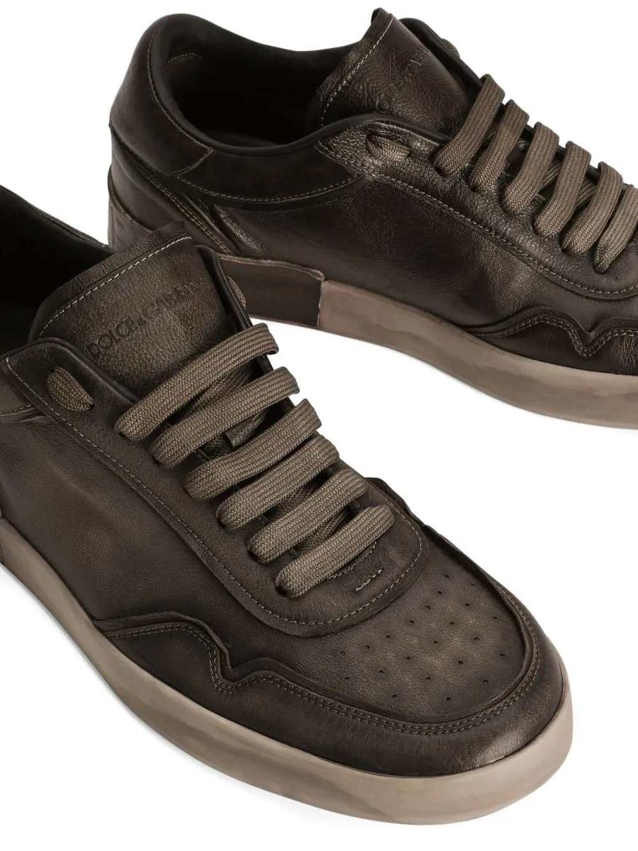 Dolce & Gabbana Portofino Leather Sneakers