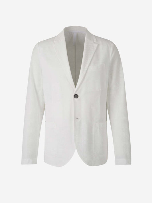 Harris Wharf London Textured Cotton Blazer