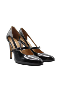 Maison Margiela Patent Leather Cut-Out Pump Shoes