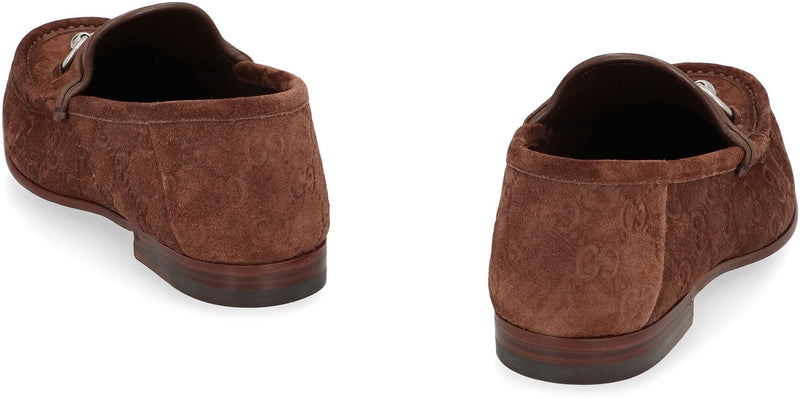 Gucci Horsebit 1953 Suede Loafers