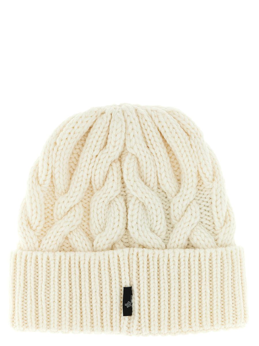 Moncler Grenoble Braided Wool Beanie