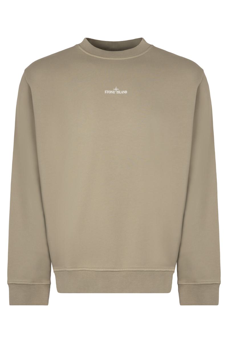 Stone Island Cotton Crew-Neck Sweatshirt