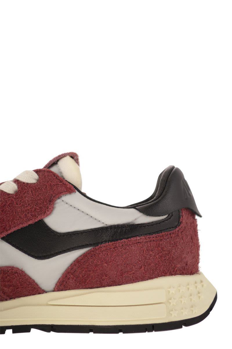 Autry Reelwind - Suede And Technical Textile Trainer