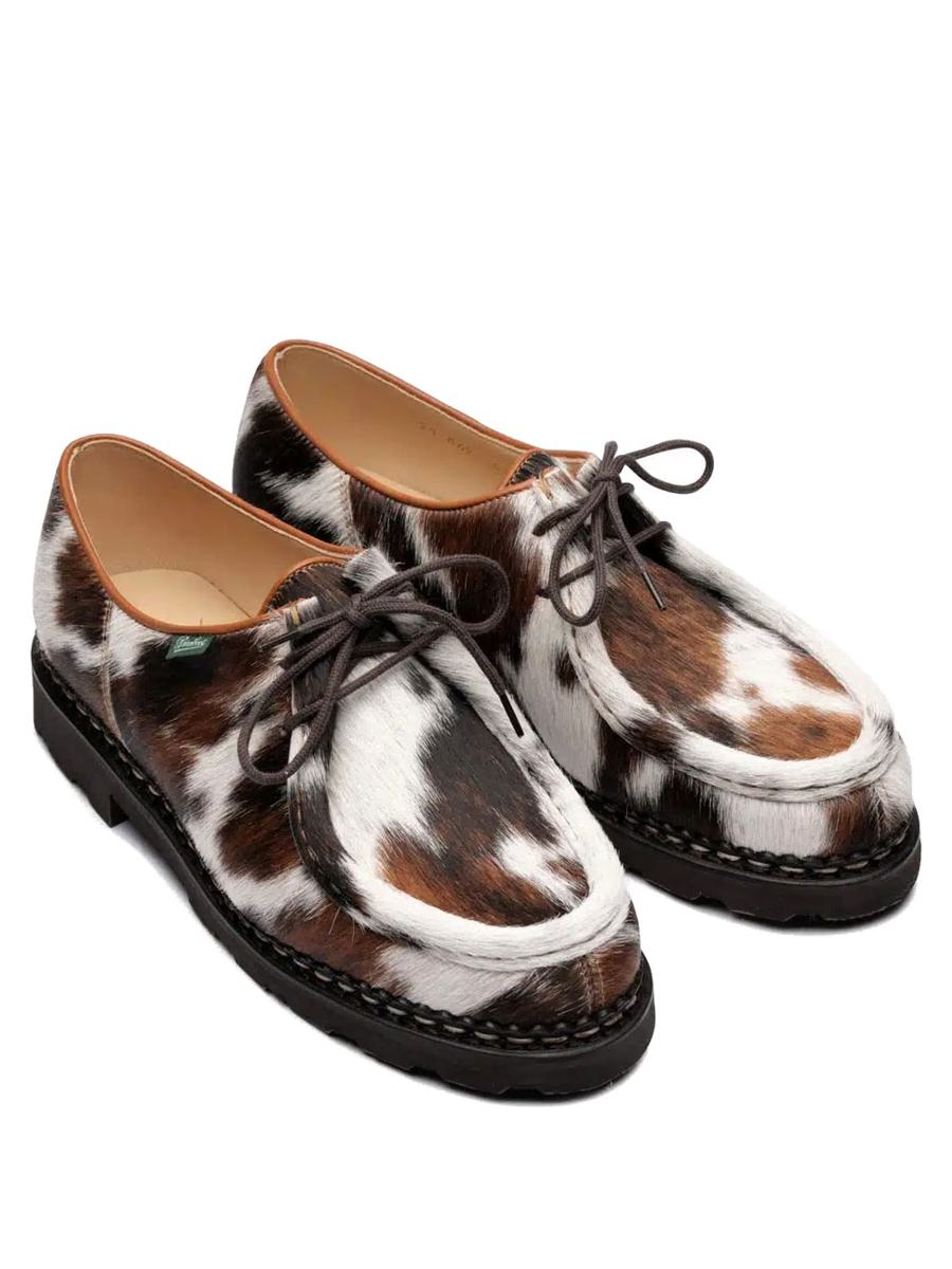 Paraboot Michael Cow Hair Derby Shoes