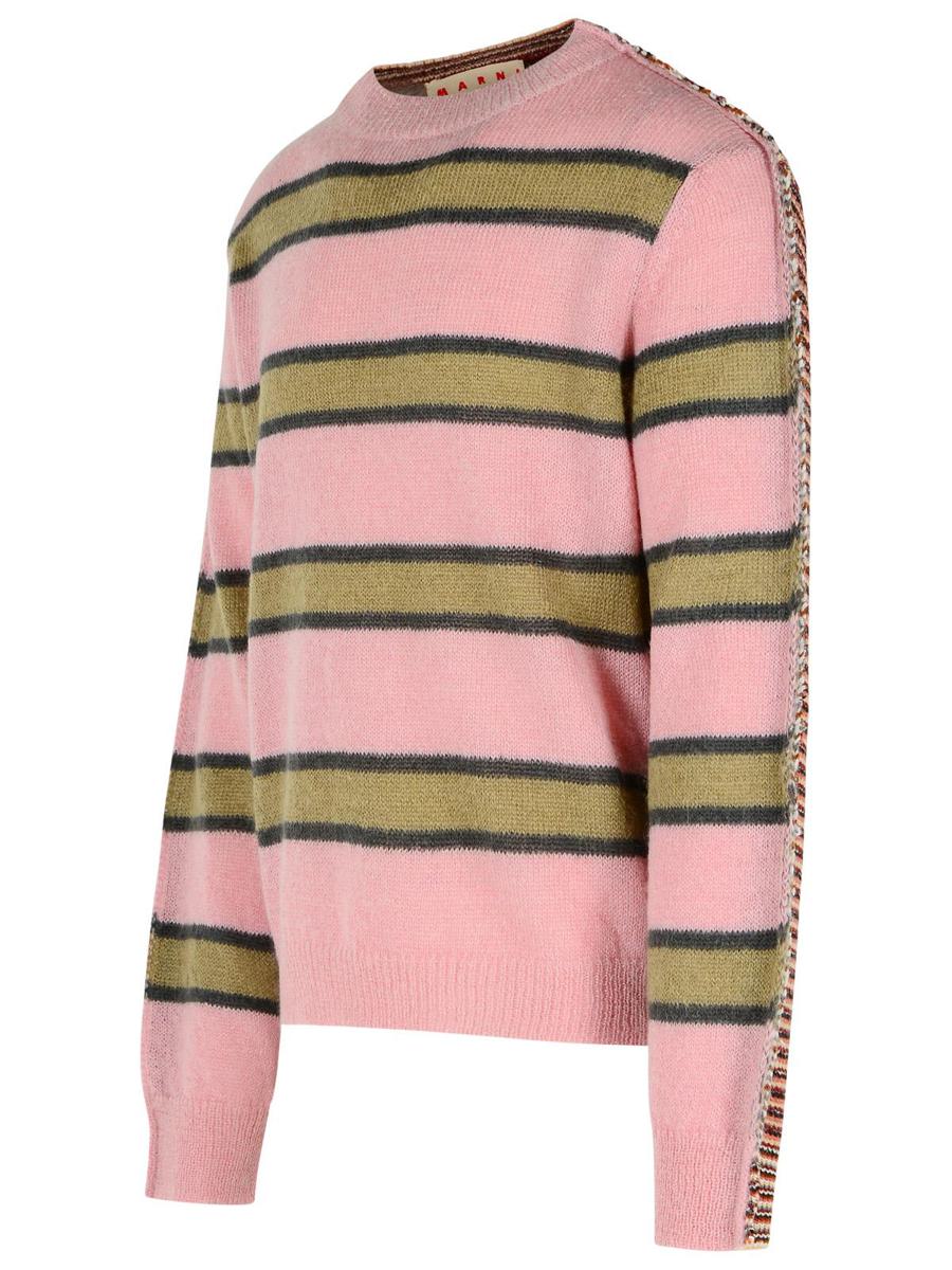 Marni Pink Mohair Blend Sweater