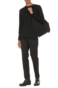 The (Alphabet) The (Knit) - Fine Knit Crew-Neck Sweater