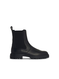 Hogan 'H673' Black Leather Boots