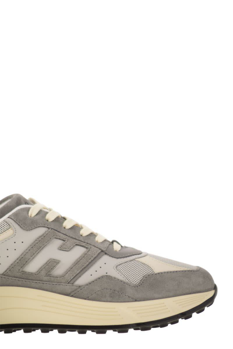 Hogan Hyperlight - Suede And Canvas Sneakers