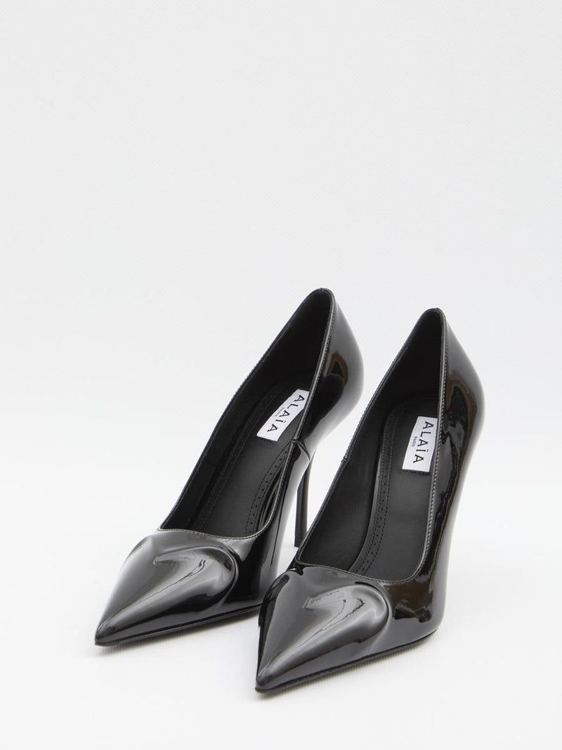 Black Patent Pumps